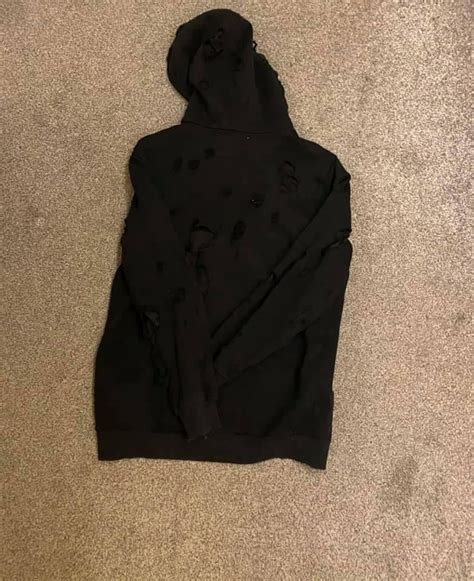 givenchy distressed hoodie legit check|Givenchy destroyed short sleeve.